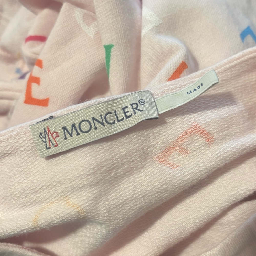 Moncler | Dress With Scattered Logo-Print - Picture 6 of 6